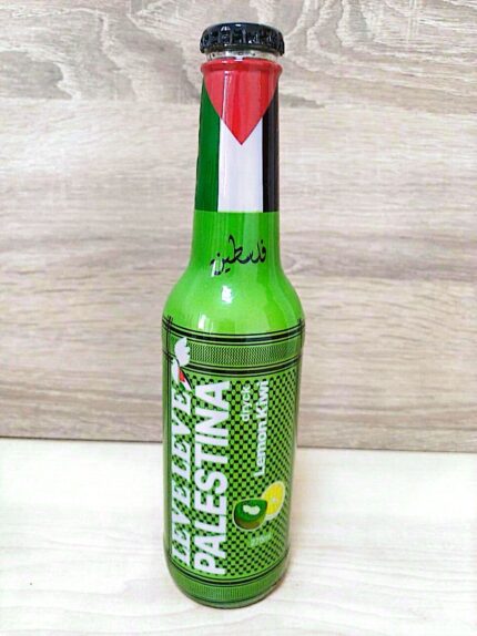 مشروب شعير غازي بنكهة الليمون والكيوي من ليف فود – عبوة فردية