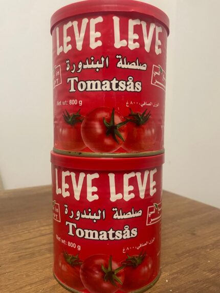 صلصة طماطم مركزة من ليف فود – عبوة زجاجية